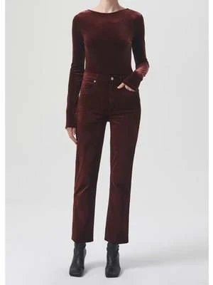 AGOLDECorrin Scoop Back Bodysuit - Chocolate Milk - Image 3