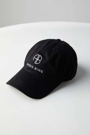 Anine BingJEREMY BASEBALL CAP - BLACK