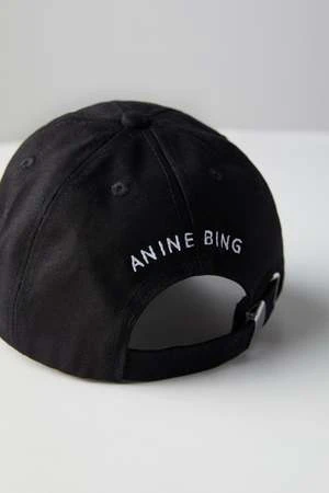 Anine BingJEREMY BASEBALL CAP - BLACK - Image 2