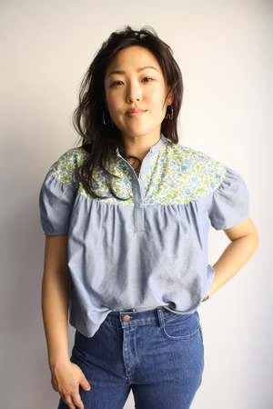 MyrtleAddie Blouse - School Stripe - Image 2