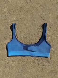 Fin And RayAdriatic Bikini Top - Deep Sea/Sky