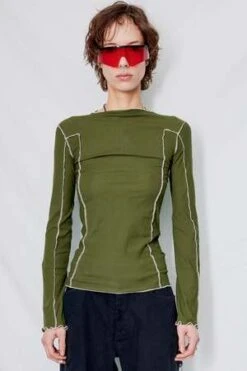 BaserangeConto Green Omato Long Sleeve - Green