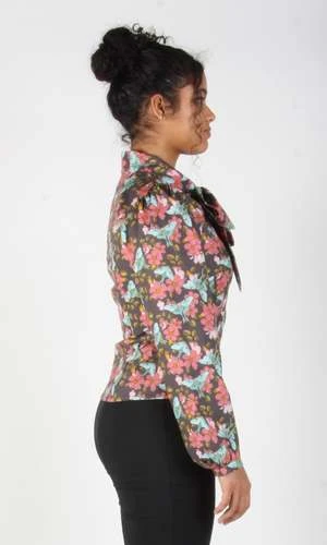 Birds Of North AmericaBos'n Bird Blouse - Luna Moth - Image 7