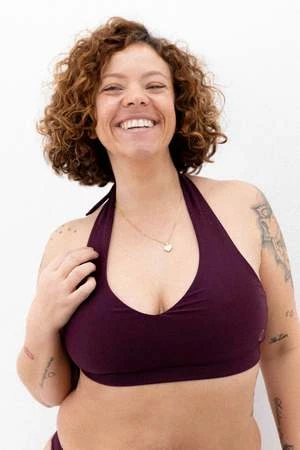 Copenhagen CartelBukit Swim Top - Deep Purple