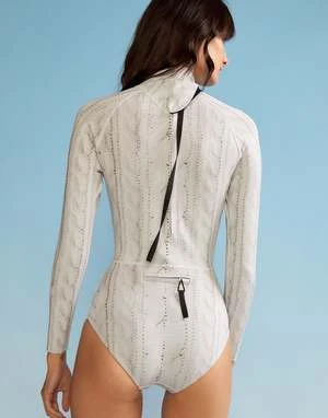 CYNTHIA ROWLEYCable Knit Wetsuit - Image 4