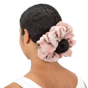 Maryam Nassir ZadehCamellia Scrunchie - Blush Madras - Image 2