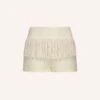 Anna SuiCrochet Lace Shorts - Cream