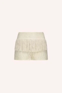Anna SuiCrochet Lace Shorts - Cream