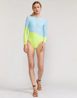 CYNTHIA ROWLEYNazare Colorblock Surfsuit - BLUYE - Image 4