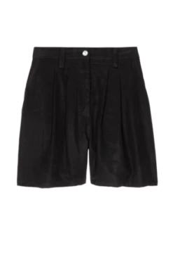 Donni.Twill Pleated Short - Jet