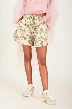 Eliza FaulknerBailey Shorts - Brown Toile De Jour