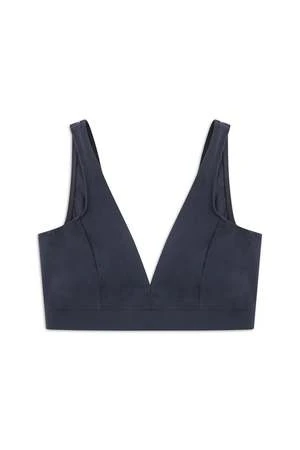 Else Mare Underwire Plunge Top - Deep Blue