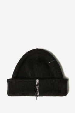 MM6 Maison MargielaMM6 MAISON MARGIELA Embellished Beanie - Black