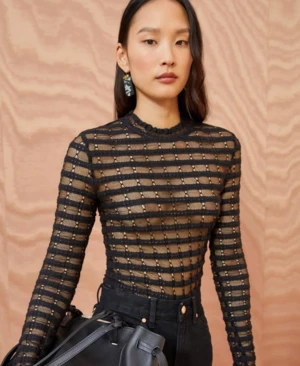 Ulla JohnsonEmma Top - Noir - Image 4