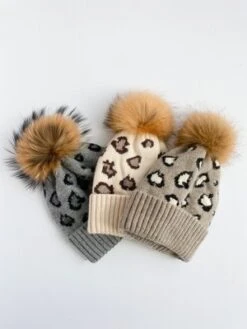 EQUATIONEquation Leopard Hat - Cream