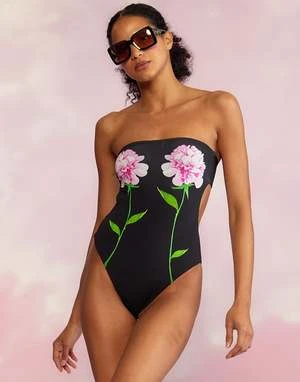 CYNTHIA ROWLEYFreya Strapless Swimsuit - Image 2