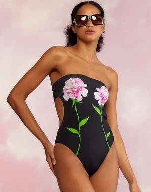 CYNTHIA ROWLEYFreya Strapless Swimsuit