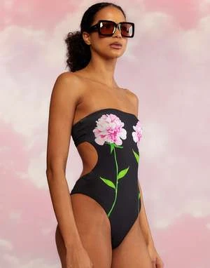 CYNTHIA ROWLEYFreya Strapless Swimsuit - Image 4