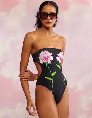 CYNTHIA ROWLEYFreya Strapless Swimsuit - Image 5