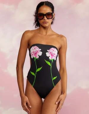 CYNTHIA ROWLEYFreya Strapless Swimsuit - Image 3