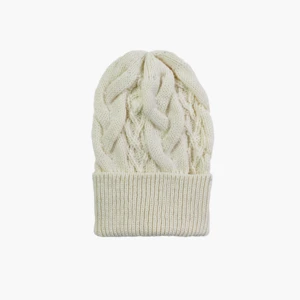 Gigi KnitwearGiGi Knitwear Cable Hat - Ivory