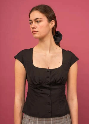 Penny SageGwen Top - Black