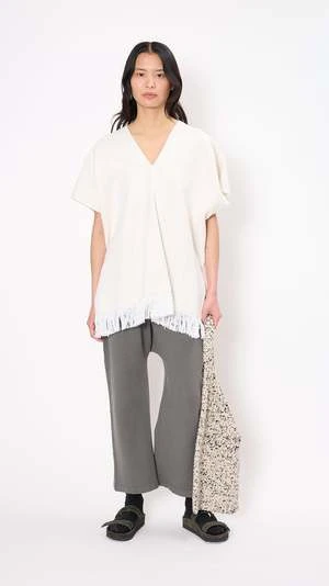 Lauren ManoogianHandwoven Tela Top - White/Natural
