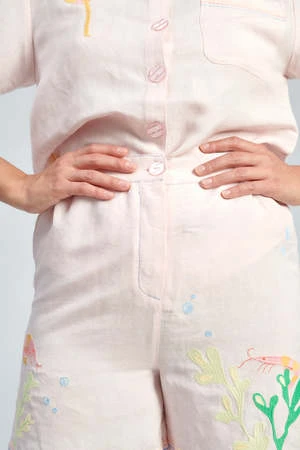 HelmstedtAleta Shorts - Light Pink - Image 4