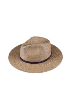 Jeanne SimmonsJS PAPER BRAID FEDORA - NATURAL