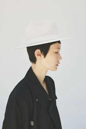 Janessa LeoneKorin Stiff Wool Hat - Off White - Image 5