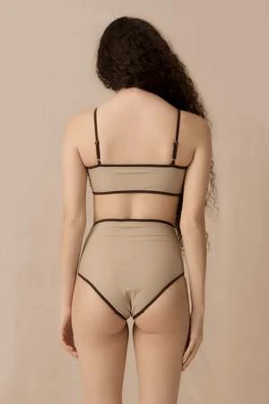 Hakea SwimJardin Bandeau Top - Piped - Image 3