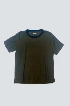 VintageKenzo Linen Tee - Olive