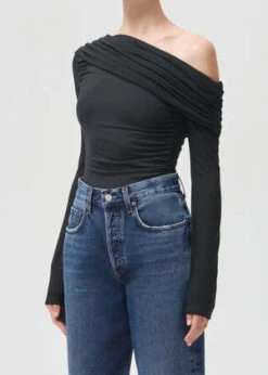 AGOLDEKira Bodysuit - Crow