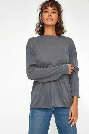 LACAUSA ClothingLongsleeve Crewneck - Slate