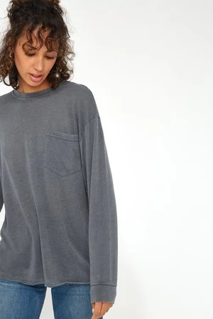 LACAUSA ClothingLongsleeve Crewneck - Slate - Image 3