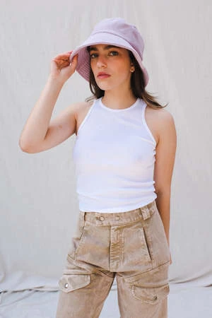 Lack Of ColorWAVE BUCKET HAT - LAVENDER TERRY - Image 2