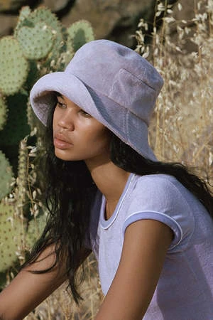 Lack Of ColorWAVE BUCKET HAT - LAVENDER TERRY - Image 3