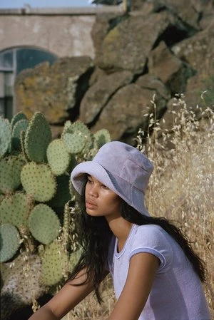 Lack Of ColorWAVE BUCKET HAT - LAVENDER TERRY - Image 4
