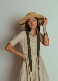 LolaSeaweed Shadow Line Hat - Seaweed