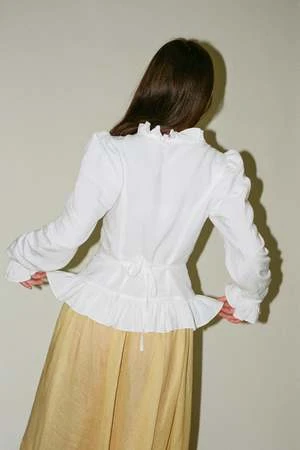 Maryam Nassir ZadehFaustina Top - White - Image 2