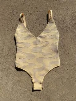 Fin And RayMeri One Piece Swimsuit - Butter/Sand