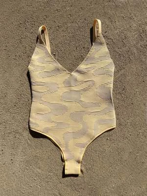Fin And RayMeri One Piece Swimsuit - Butter/Sand