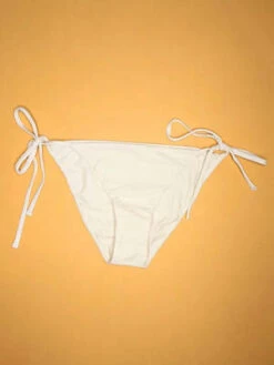 MikohPacifica String Tie Side Bikini Bottom - White