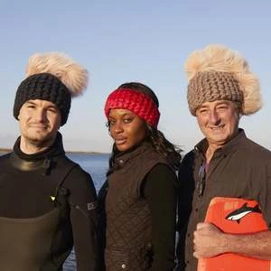 Mischa LampertXL Poms Crown Beanies - Dark Grey/arctic Pink - Image 6