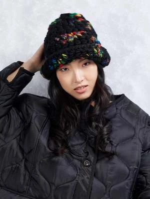 Mischa Lampertlego Roll Beanie - Dark