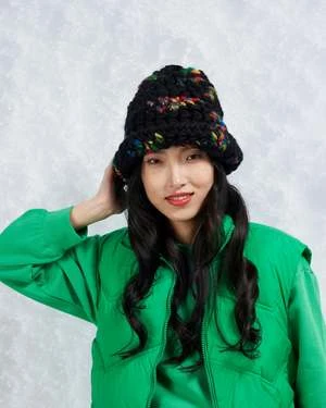 Mischa Lampertlego Roll Beanie - Dark - Image 2