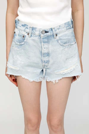 MOUSSYVellrock Shorts - Light Blue - Image 2