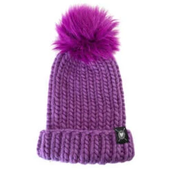 NickichickiMerino Folded Brim Beanie - Gumdrop