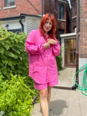 OdeyaloPablo Shorts- Pink - Image 4