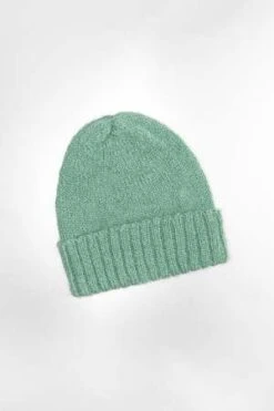 Caron CallahanPaige Mohair Beanie - Seafoam